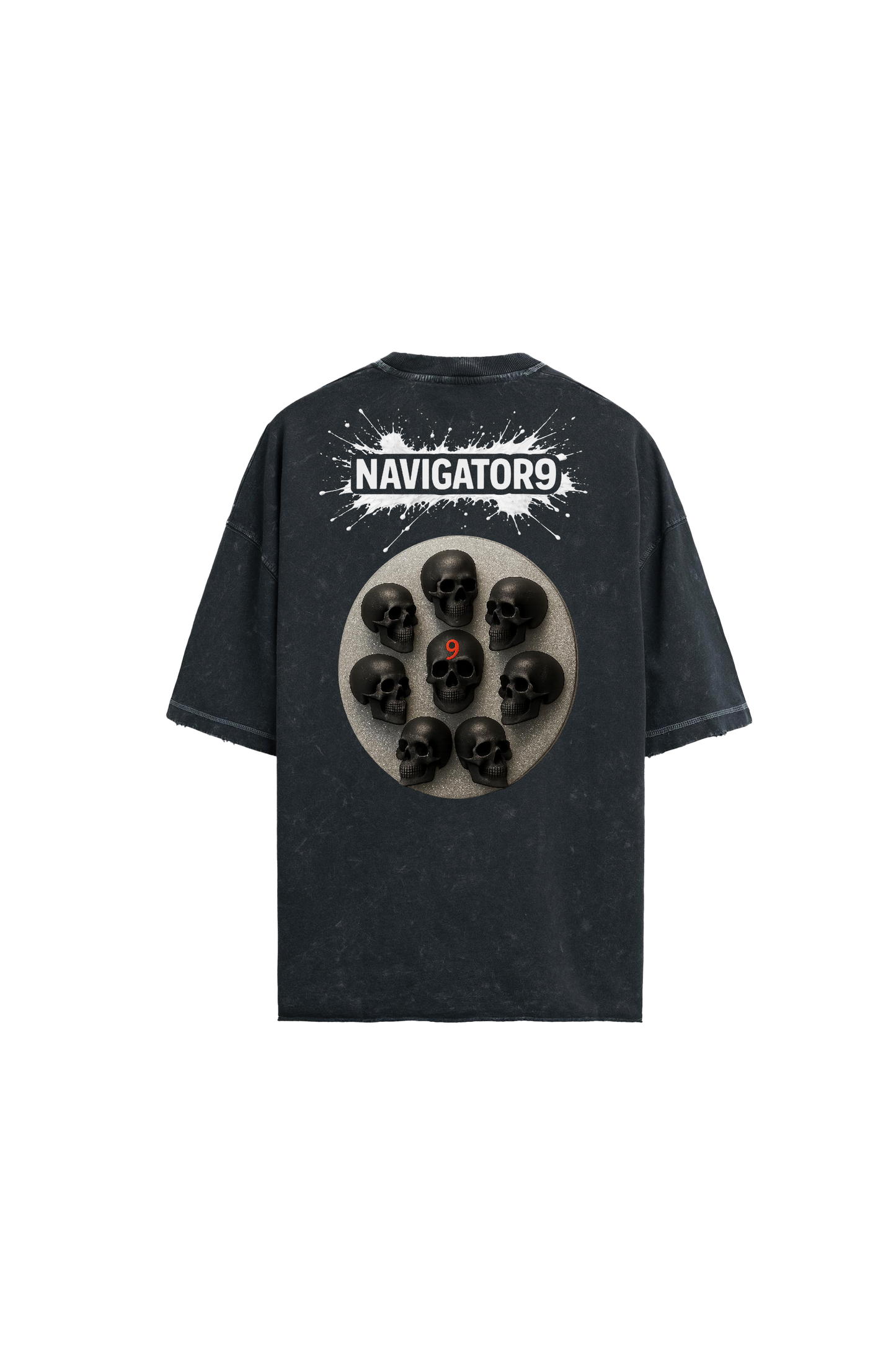 "Little Skulls" Logo - Oversized Tee