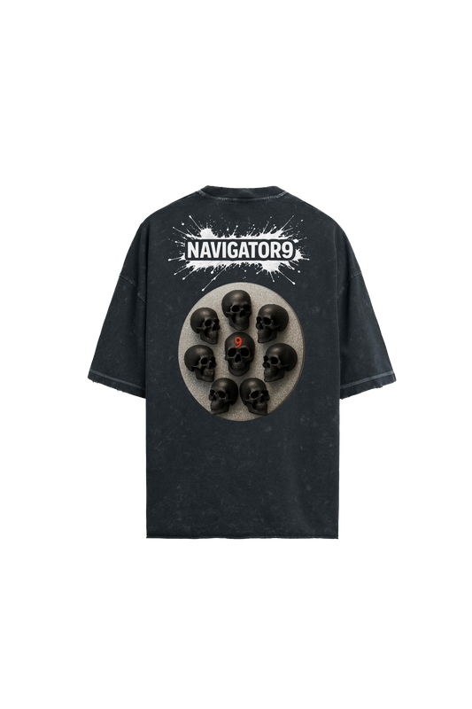 "Little Skulls" Logo - Oversized Tee