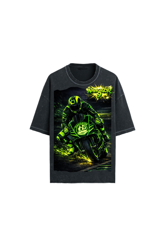 ''green biker''