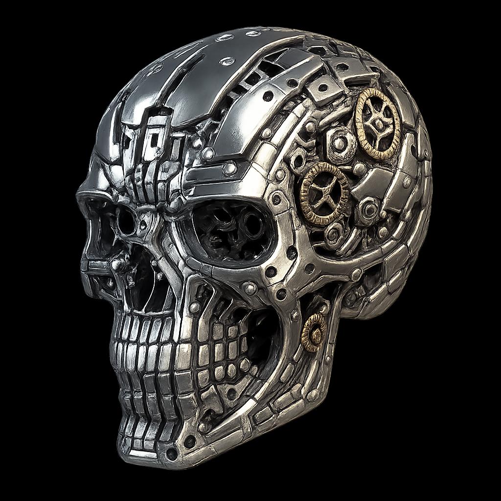 "Silver Skull" - Classic Tee