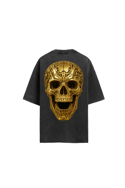 "Gold Skull" - Oversized Tee