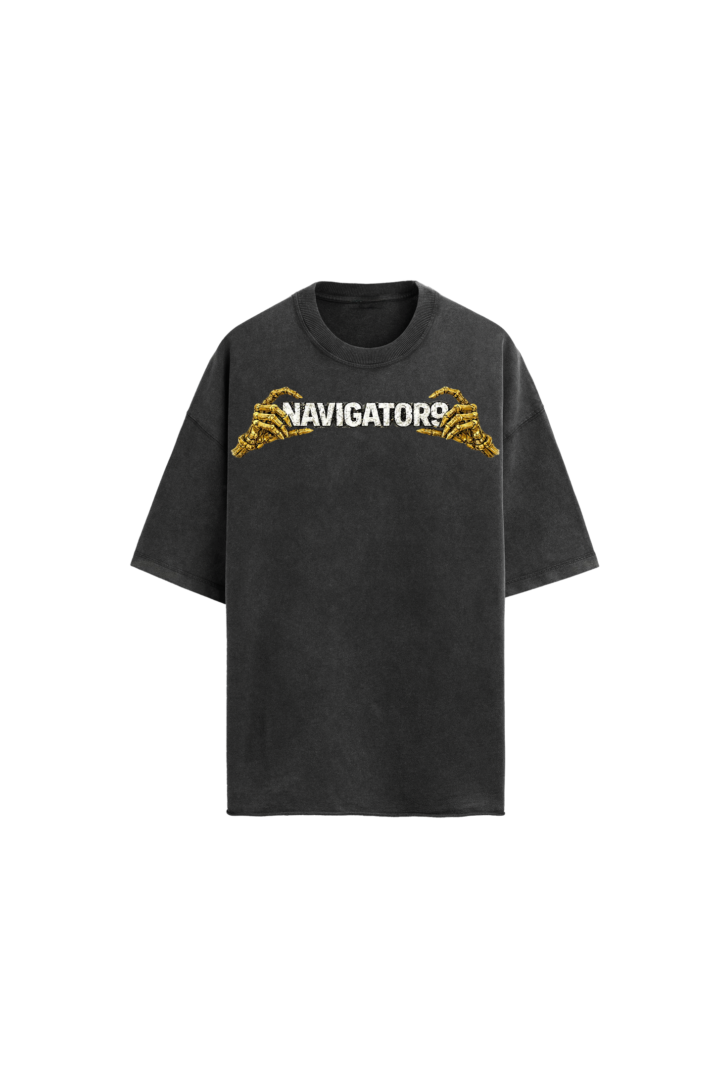 "Spiral Skull" - Oversized Tee