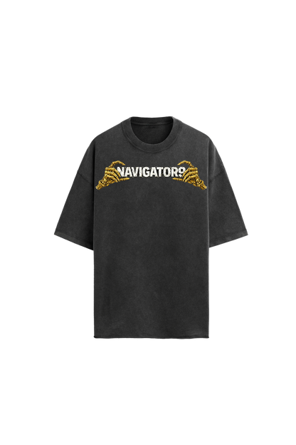 "Spiral Skull" - Oversized Tee