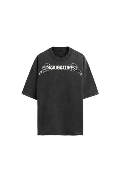 "Silver Skull" - Oversized Tee