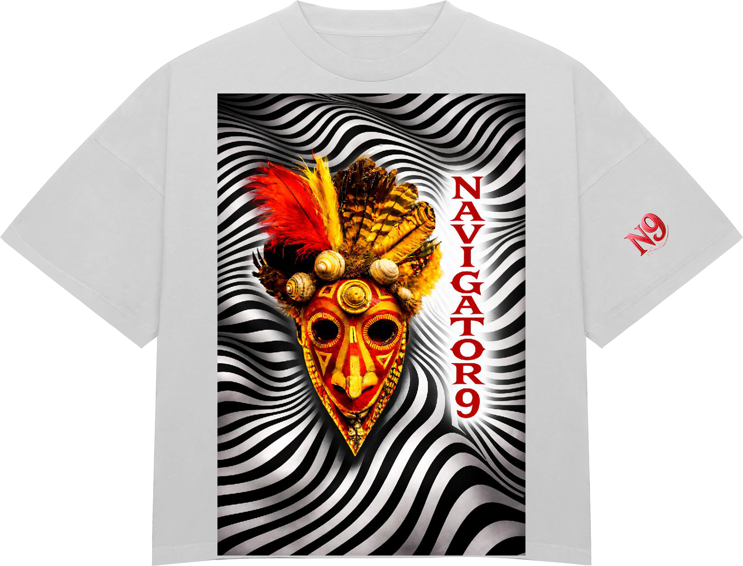 '' red mask/zebra''