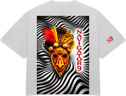 '' red mask/zebra''