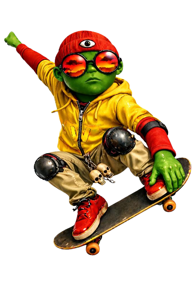 "Wise Skater" - Classic Tee